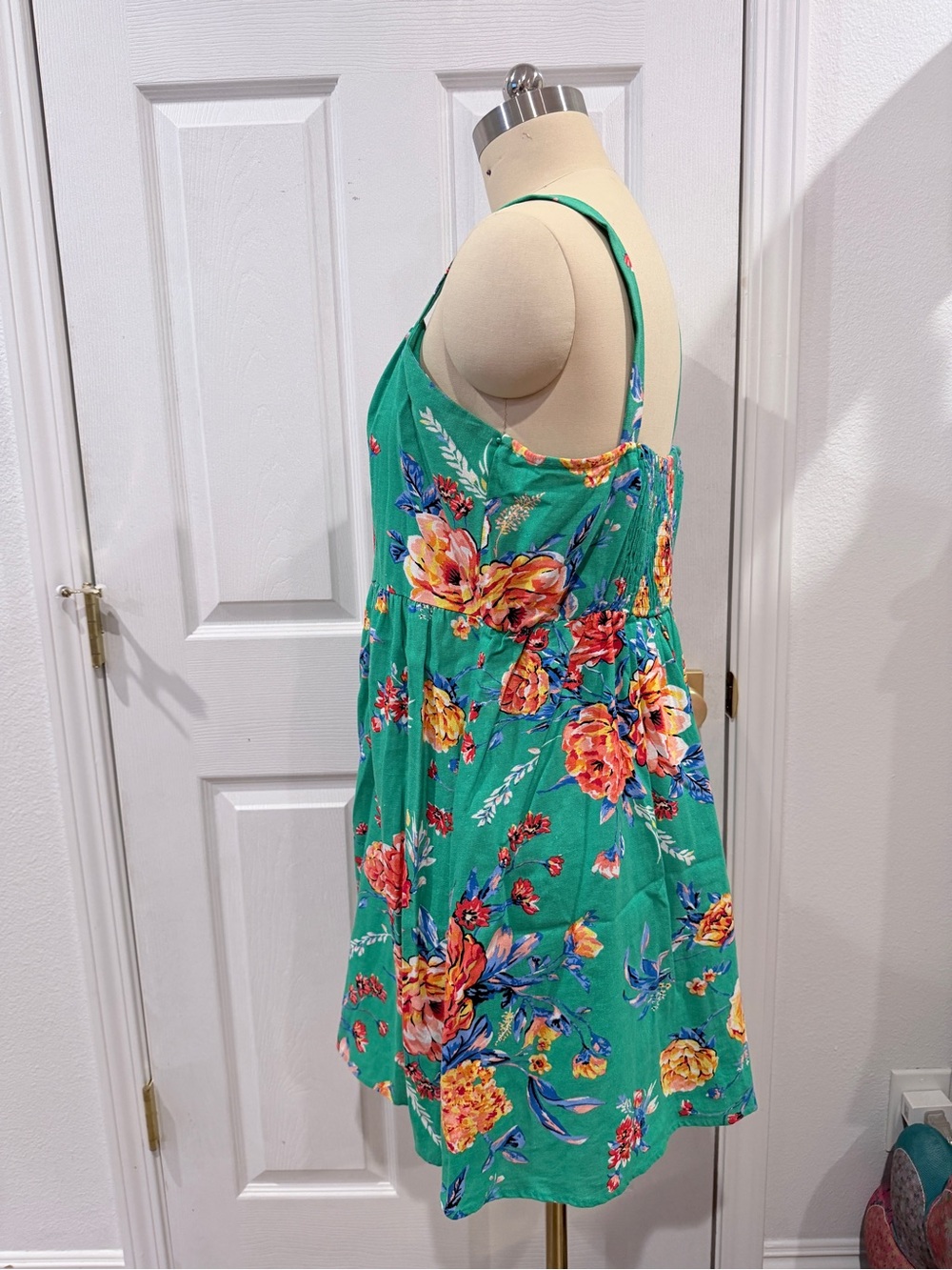 Forever 21 Multicolor Floral Print Dress in Green - Picture 2 of 9